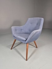 Retro Danish Tub Chair Blue