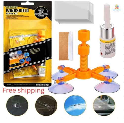 Car windshield repair kit - kit, fix