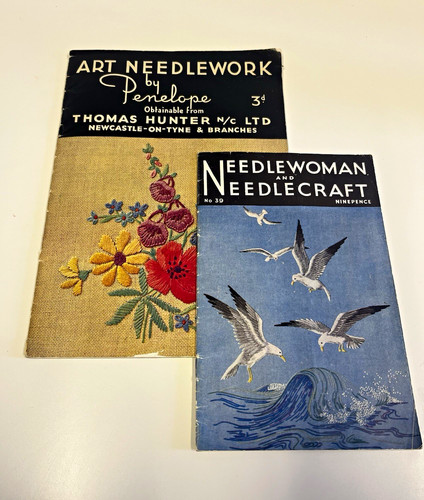 Vtg needlework magazines - 2x,
