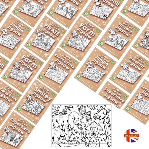 Colour your own jigsaw - own, puzzle
