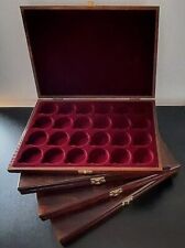 Wooden Silver Gold Coin Tray