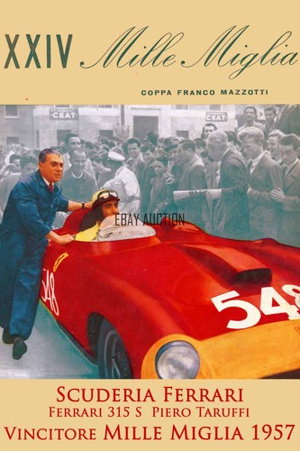 1957 mille miglia automobile - mille,