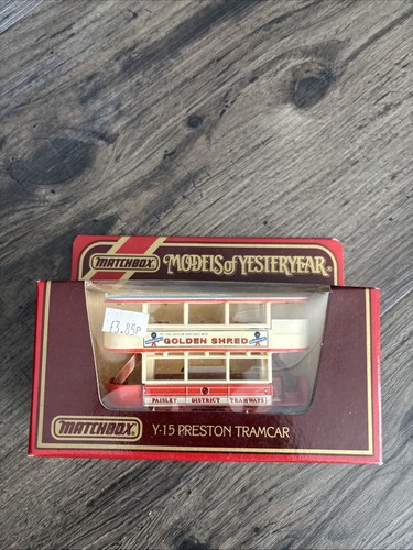 Matchbox preston tramcar - preston,