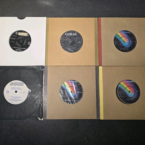 Buddy holly vinyl - 7", singles