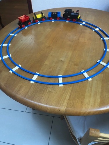 Lego train 171 with box - lego,