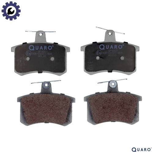Brake pad set - pad,