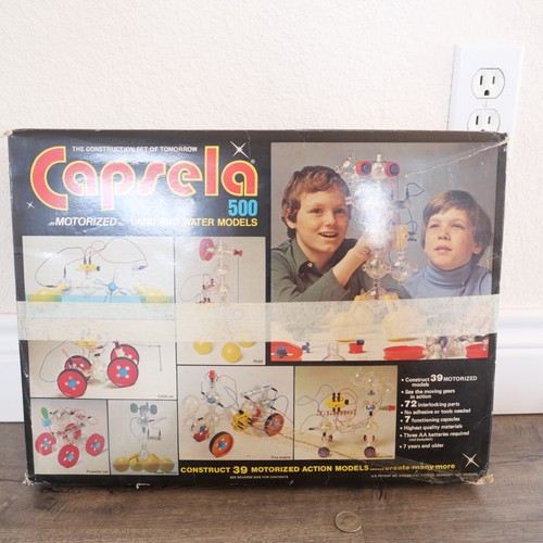 Capsela 500 motorized - 500:, science
