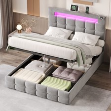 Upholstered Double Bed Frame