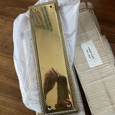 Vintage brass door finger - vintage,