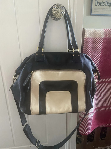 Rare retro orla kiely leather - retro,