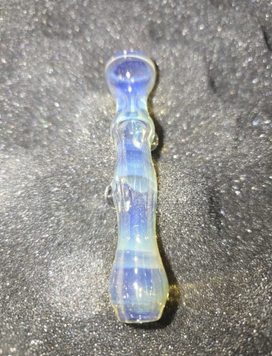 Heady glass chillum silver - glass,