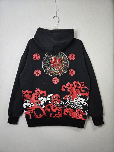 Japanese oni demon embroidered - japanese,