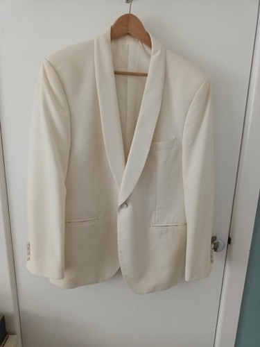 Mans cream dinner jacket - dinner,