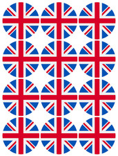 Edible Union Flag Cupcake