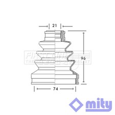 Fits MG ZS Rover 25 45 Honda