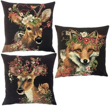 SET OF 3 FOREST ANIMALS WITH