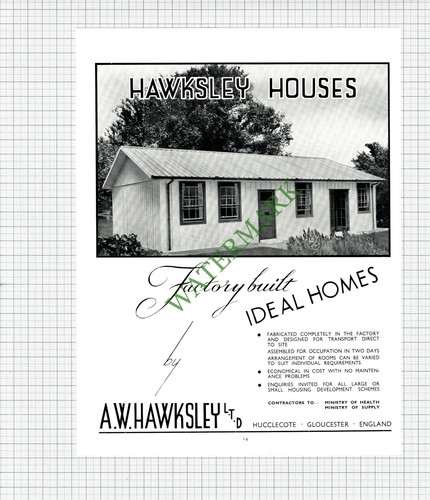 Hawksley houses advert - houses,