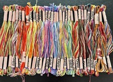 30 Variegated Silk Rayon