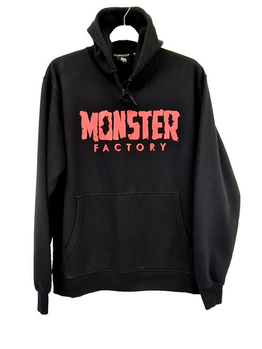 Monster factory men hoodie - factory, men's