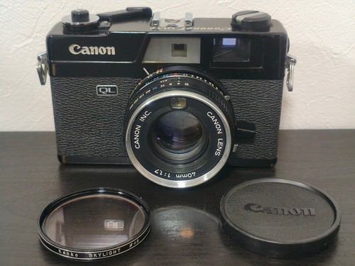 Canon canonet ql17 black - canonet,
