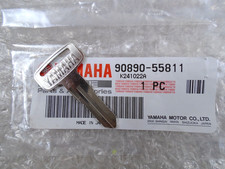 Yamaha Genuine Blank Ignition Key 1221 New 90890-55811