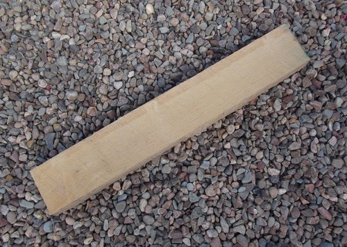 Oak hardwood offcut 780mm - hardwood,