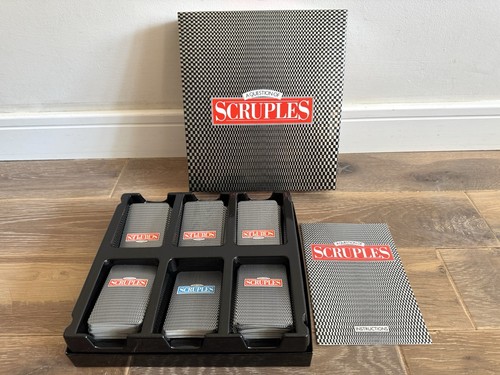 Question scruples card - a, of