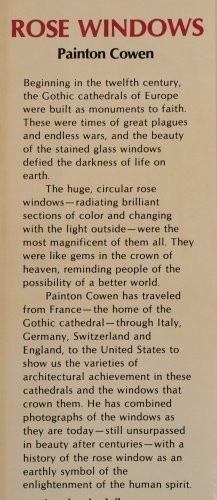 Rose windows cowen - rose, painton