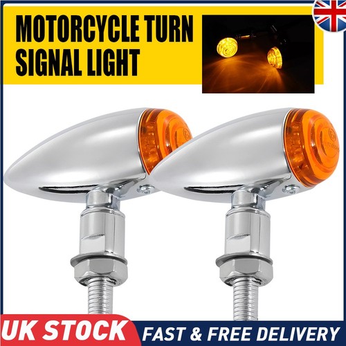 Chrome motorcycle bullet - 2, x