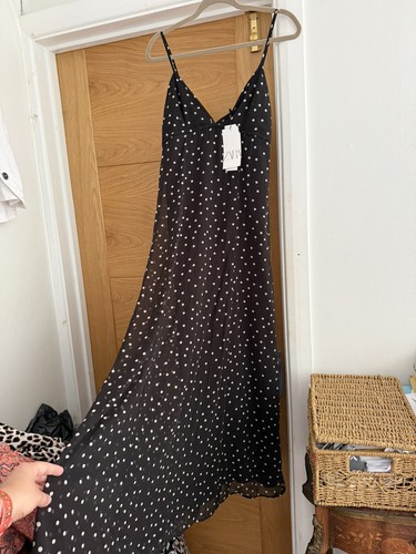 Zara black white - white, dot