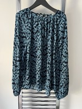 Hush Blue Astrid Printed long