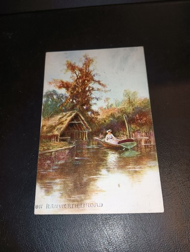 Lady rower boat - in, ranworth