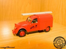 CITROEN 2CV 2-CV AZU-LES POMPIERS FRANCE ALLO...18-1:43