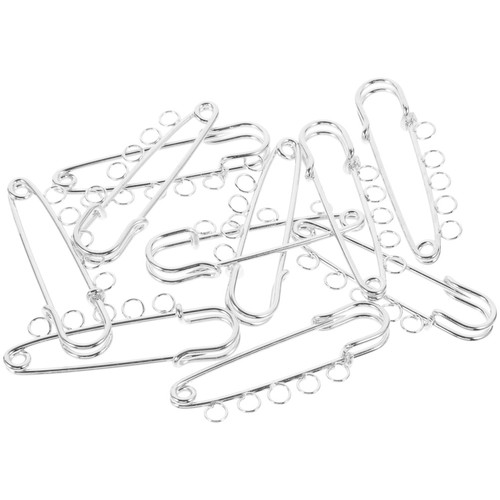 10pcs brooch findings - findings, safety