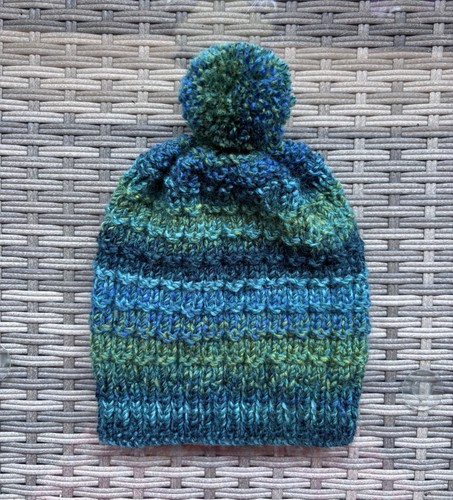 Hand knitted marble - knitted,