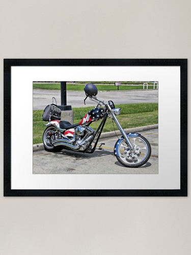 Easy rider framed art print - rider,
