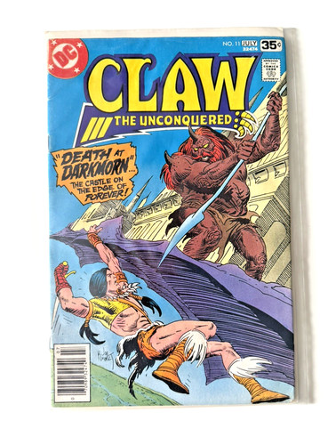 Comics claw the unconquered - comics,