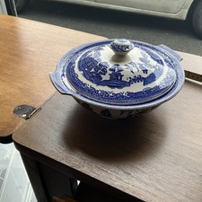 Vintage Old Willow by Alfred