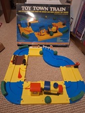 Unimax 1983 toy town - town, train