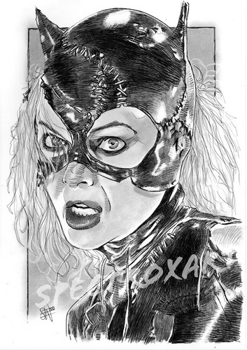 Batman returns original art - returns,