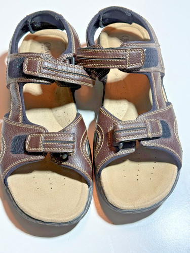 Chaps men leather sandals - leather,
