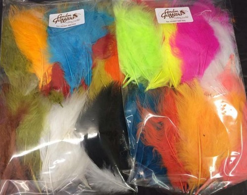 Pack 100 turkey marabou - turkey,