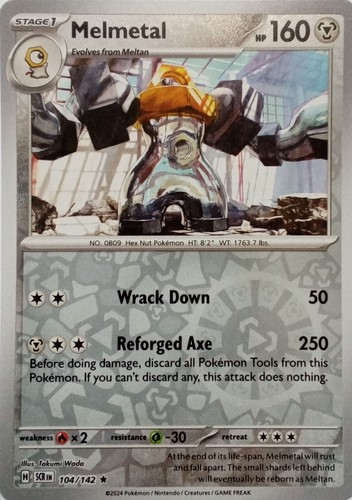 104 142 melmetal reverse - reverse, holo