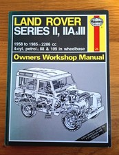 LAND ROVER SERIES II, IIA &