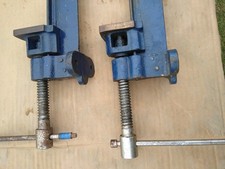 Pair Of Sash Clamps 108 cm capacity.