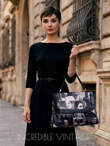 Vintage 90s y2k black white - black,