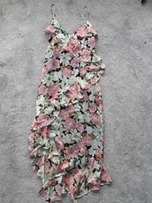 Zara Floral Midi Dress Size M