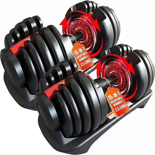 Hakeno adjustable dumbbells - adjustable, 2