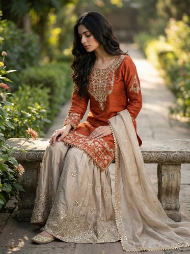 Bollywood ready wear gown - bollywood,