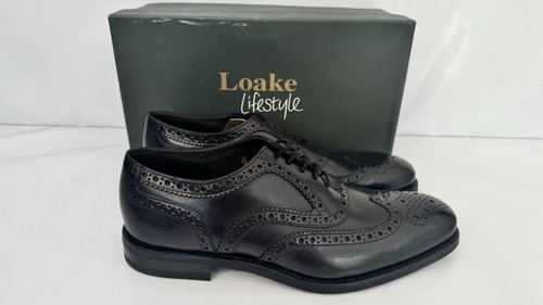 Loake buckingham black - black, calf